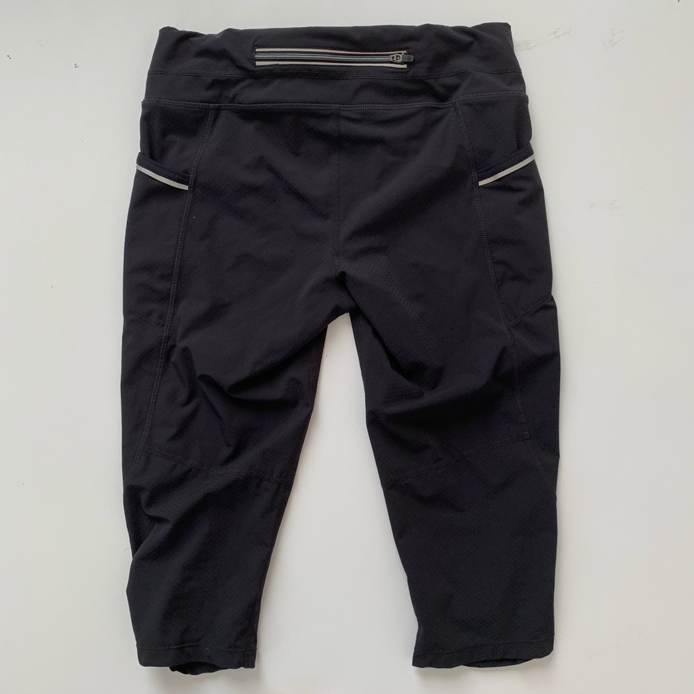 Athleta Crop Pants Size S Dobby Be Free Knicker - Picture 5 of 8